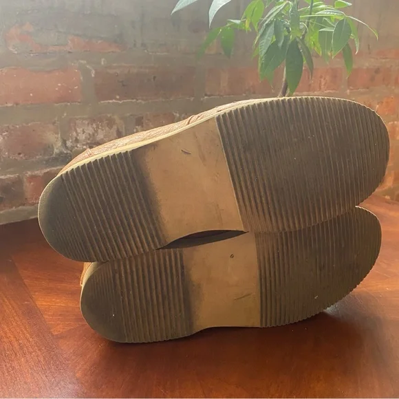 George West Mexico Ostrich Leather Boots Mex Size 27 US Size 8.5 - Picture 7 of 9